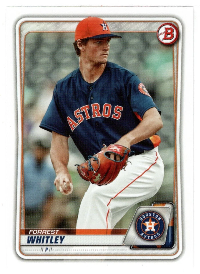 Forrest Whitley - Houston (Baseball Card) 2020 Bowman Prospects # BP-70 - Mint - Image 1 of 1