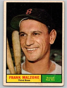 1961 Topps #445 Frank Malzone Boston Red Sox Free Shipping! - Picture 1 of 2