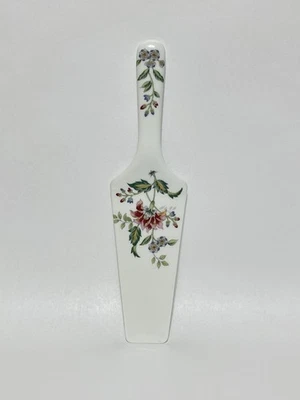 Servidor de pasteles florales de cerámica vintage Andrea by Sadek Japón Foto 1 de 4