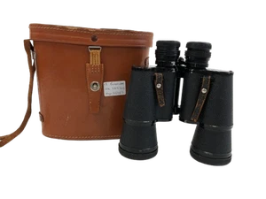 Vintage 10x50 Binoculars Japan Hard Coated Optics with Case Pre Owned - Picture 1 of 5