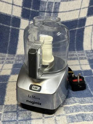 Magimix Le Micro Mini Food Processor 290 Watt 0.8 Litres 12245 Silver - Image 1 of 4
