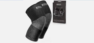 Modetro Sports Knee Compression Sleeves: Knee Brace Black (Size: Large) NWT - Image 1 of 2