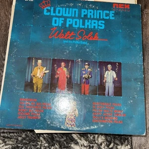 Walt Solek ~ Clown Prince Of Polkas ~ Rex LP 731 (red Label) - Picture 1 of 15