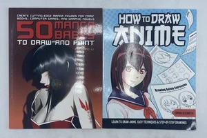 How to Draw Anime & Manga Babes Lot of 2 Books Chi Hang Li & Sophia Elizabeth - Picture 1 of 19