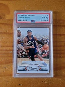 2009-10 Prestige #16 LeBron James PSA 10 Gem Mint Cavaliers - Picture 1 of 1