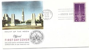 1939 FDC, GOLDEN GATE INTERNATIONAL EXPO, OFFICIAL COVER - Bild 1 von 1