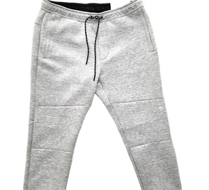 American Eagle Good Vibes Jogger Pants Mens Large 35x28 Gray Stretch Tapered New - Picture 1 of 13