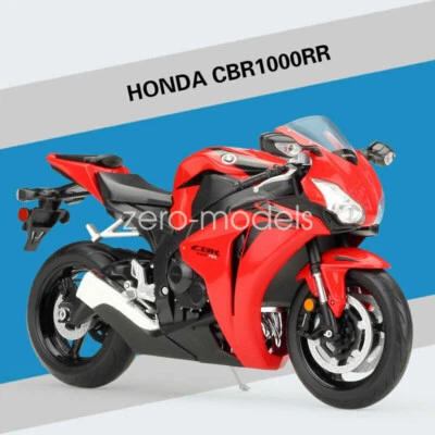 1:10 Scale Honda CBR1000RR Motorcycle Model Diecast Motorbike Toy For Kids Gift - Image 1 of 4