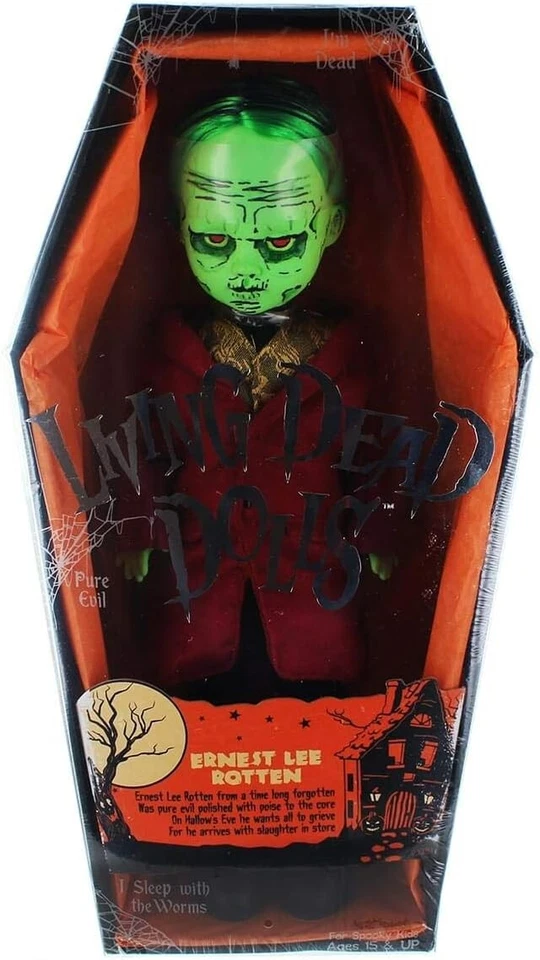 Living Dead Dolls Ernest Lee Rotten Series 32 Doll Halloween 2015 Mezco