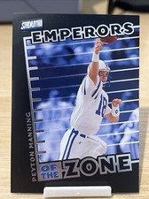 1999 Stadium Club Emperors of the Zone Colts Football Card #E4 Peyton Manning