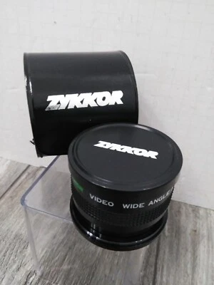 (NEW)  Zykkor Video Wide Angle 0.5X Hi-Resolution Lens With Case (MADE IN JAPAN) - Image 1 of 4