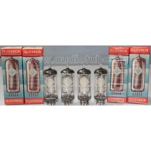 DL94 3V4 Telefunken Diamantboden Silberplatte Made in Germany 4 Stück - Bild 1 von 12