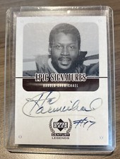 1999 Upper Deck Century Legends Epic Signatures Autograph Auto Harold Carmichael