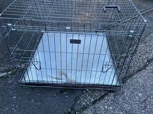 Large 3 door car crate for dog - Picture 1 of 4