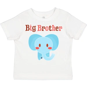 Inktastic Big Brother Elephant Toddler T-Shirt Siblings Bro Sibling Little Lil - Picture 1 of 8