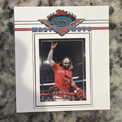 Bo Bichette #78 - 2023 Topps Stadium Club - Master Photo Box Topper - Image 1 of 2