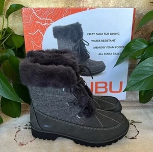 NEW JBU Lace Up Mid-Calf Winter & Cold Weather Boots — Women’s Size 7 - Picture 1 of 16