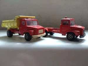 MAJORETTE SCANIA TRUCK LORRY 1/100 X 2 #241 - Picture 1 of 6