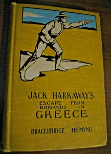 JACK HARKAWAY AND HIS SON'S ESCAPE FROM THE BRIGANDS OF GREECE by Hemyng - Picture 1 of 3