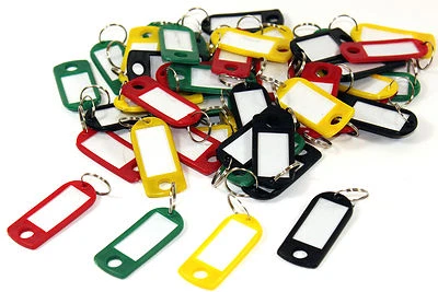 K&B VERTRIEB Schlüsselschilder Schlüsselschild Schlüsselanhänger Schlüsselzubehör Etiketten