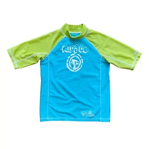 NWOT Turquoise Green Rashguard Swim Top - Child Sizes 6, 12 - UV Skinz Swimwear - Picture 1 of 3