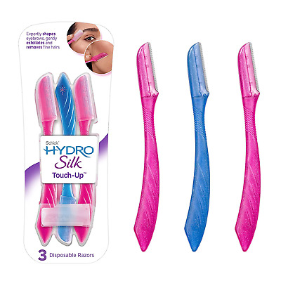 Schick Hydro Silk Touch-Up Dermaplaning Tool, 3 Count | Eyebrow Razor, Face Razo • 10.89€