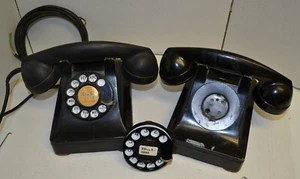 Two (2) Western Electric 302 Early Telephones For You to Restore 608 - Picture 1 of 5