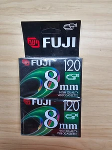 FUJI P6-120 8MM VIDEO CASSETTE - 2 PACK - NIP - Picture 1 of 2