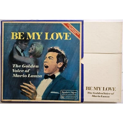 Vintage 6 LP Box Set: Be My Love The Golden Voice Of Mario Lanza Near Mint Vinyl - Image 1 of 4