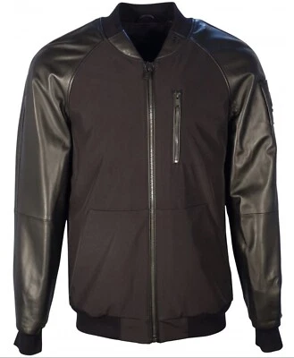 MOOSE KNUCKLES Jacket Leather Sleeves - Image 1 of 4