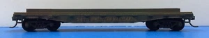 HO Scale “Western Maryland” 2475 40’ Freight Train Flat Car / Weathered - Picture 1 of 13