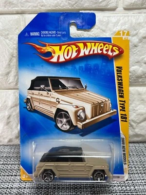 Hot Wheels 2009 Nuevos Modelos '09 17/42 Volkswagen Tipo 181 017/190 Marrón Foto 1 de 4