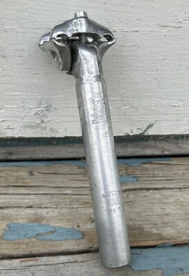 Tija de sillín personalizada SR 26,8 200 mm de colección bicicleta de carretera estilo Campagnolo abrazadera de 2 pernos Foto 1 de 4