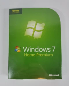 Microsoft Windows 7 Home Premium Upgrade (32 & 64 Bit Discs Included) NEW - Picture 1 of 5