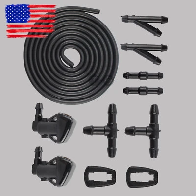 9PCS Front Windshield Washer Nozzle Kit for Ford Focus 2008-2011 — 第 1/4 张图片