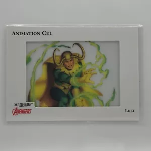 2022 Marvel Fleer Ultra Avengers LOKI #39 SSP Animation Cel - Picture 1 of 2
