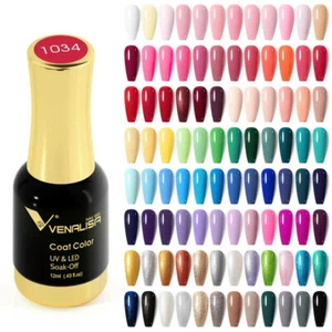 Esmalte de uñas Venalisa 12 ml gel platino más nuevo efecto brillante gel de uñas perfecto - Imagen 1 de 137