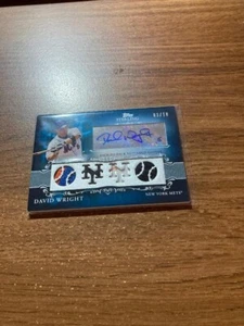 2009 Topps Sterling Career Chronicles Relic Autographs #98 David Wright (3/10) - Picture 1 of 1