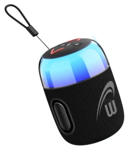 Mini 10W Portable Bluetooth Party Speaker with RGB Lights, Waterproof- Pink - Picture 1 of 6