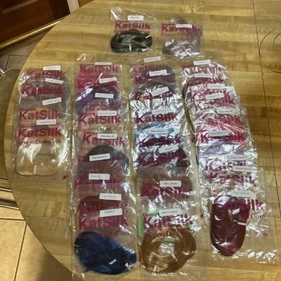 Lote de 31 RestoreDoll KatSilk Doll Hair - Reroot Tonner Barbie - Nuevo en Paquete Gran Brillo Foto 1 de 4