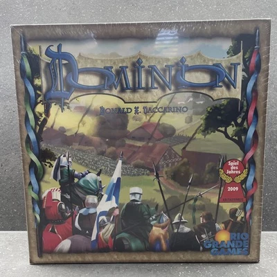 Dominion 1st Edition Board Game Sealed Base Donald Vaccarino Rio Grande Games - Image 1 of 4