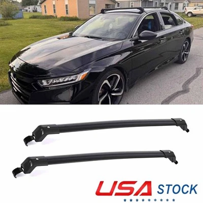 For Honda Accord 2012-2020 Top Roof Rack Cross Bar Luggage Cargo Carrier w/Lock Foto 1 de 4