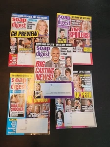 Soap Opera Digest 5-Pack July 21, 2014 To Aug 18, 2014 - Picture 1 of 6