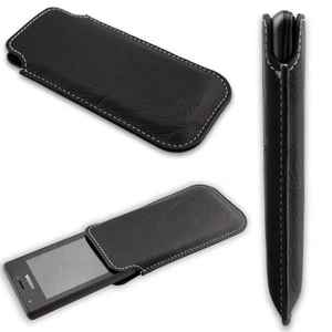 caseroxx Business-Line Caso per Nokia 216 in nero fatto di finta pelle - Foto 1 di 4