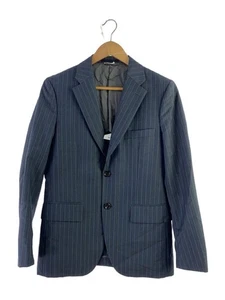 COMME des GARCONS HOMME DEUX Tailored Jacket S Wool Navy Stripe DC-J034 - Picture 1 of 5