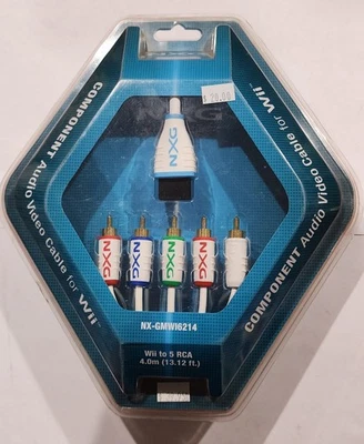 NXG Game Gadgets Component Audio Video Cable for Wii *SEE PICS - Image 1 of 2