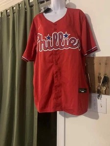 Phillies MLB Nike Trikot Authentic Kyle Schwarber #12 Baseball Jersey rot - Bild 1 von 8