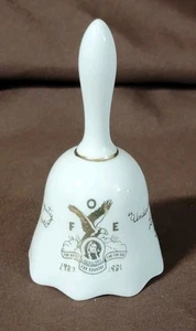 Vintage Bruderorden Adler Glocke Clown FOE signiert personalisiert Logo Gold - Bild 1 von 13