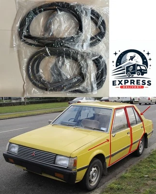 适用于三菱 A173 A171 A172 Lancer EX 4 门 SEDAN 密封橡胶防水 — 第 1/4 张图片