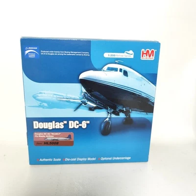 1:200 Hobby Master Fly Alaska Airlines Douglas DC-6C N11817 HL5008 - Image 1 of 4
